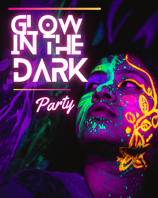 glow in the dark party